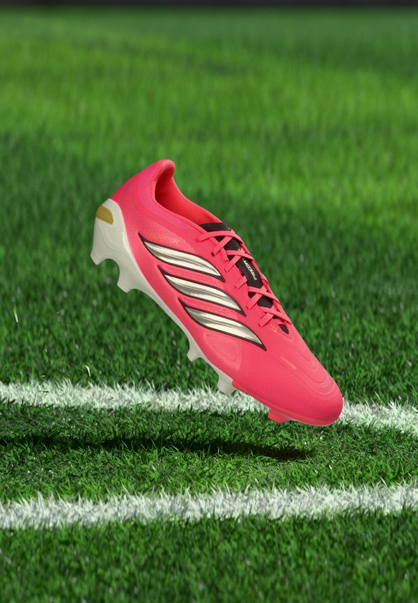 adidas Performance PREDATOR LEAGUE FG UNISEX - Firm-ground football boots - solar turbo/thermal chrome/core black