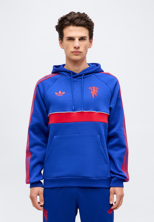 adidas Originals MANCHESTER UNITED HOODIE - Club wear - team royal blue