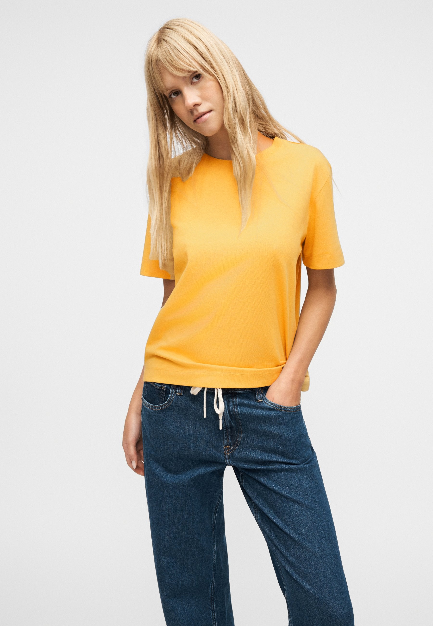 Selected SLWESSENTIAL SS BOXY TEE NOOS