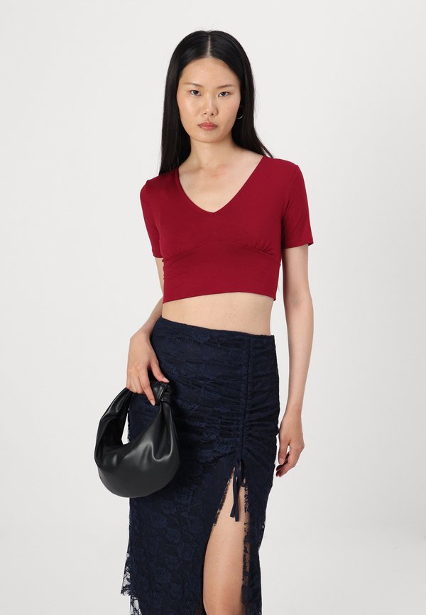 WAL G. CRISSY BACKLESS SHORT SLEEVE