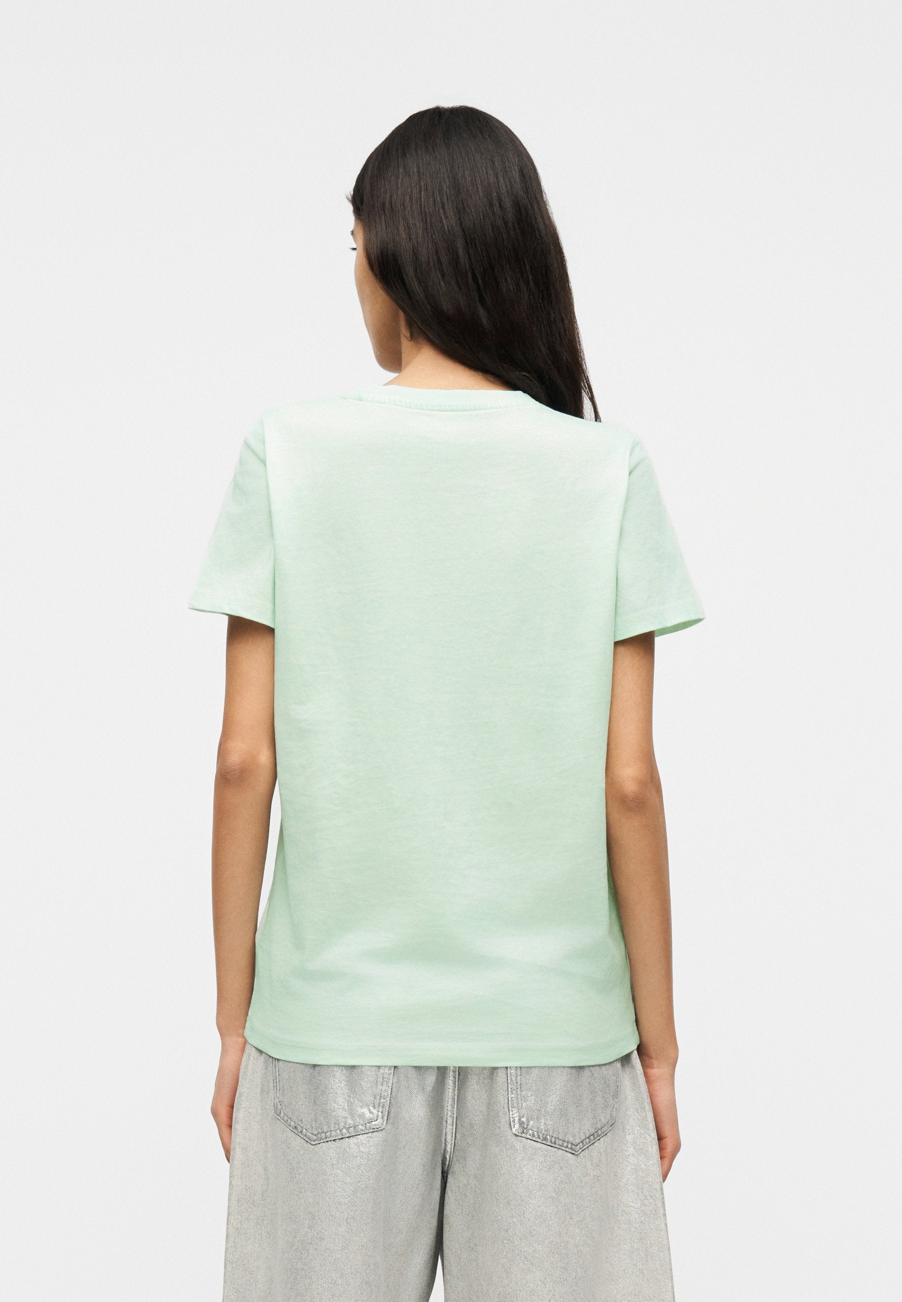 Guess SS CN MINI STRASS TRIANGLE TEE