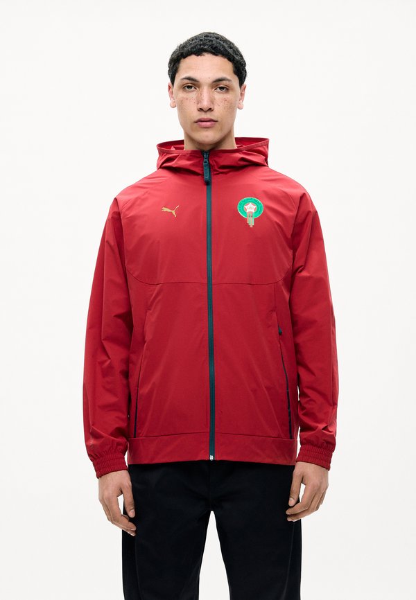 Puma National team wear - dark crimson-victory gold