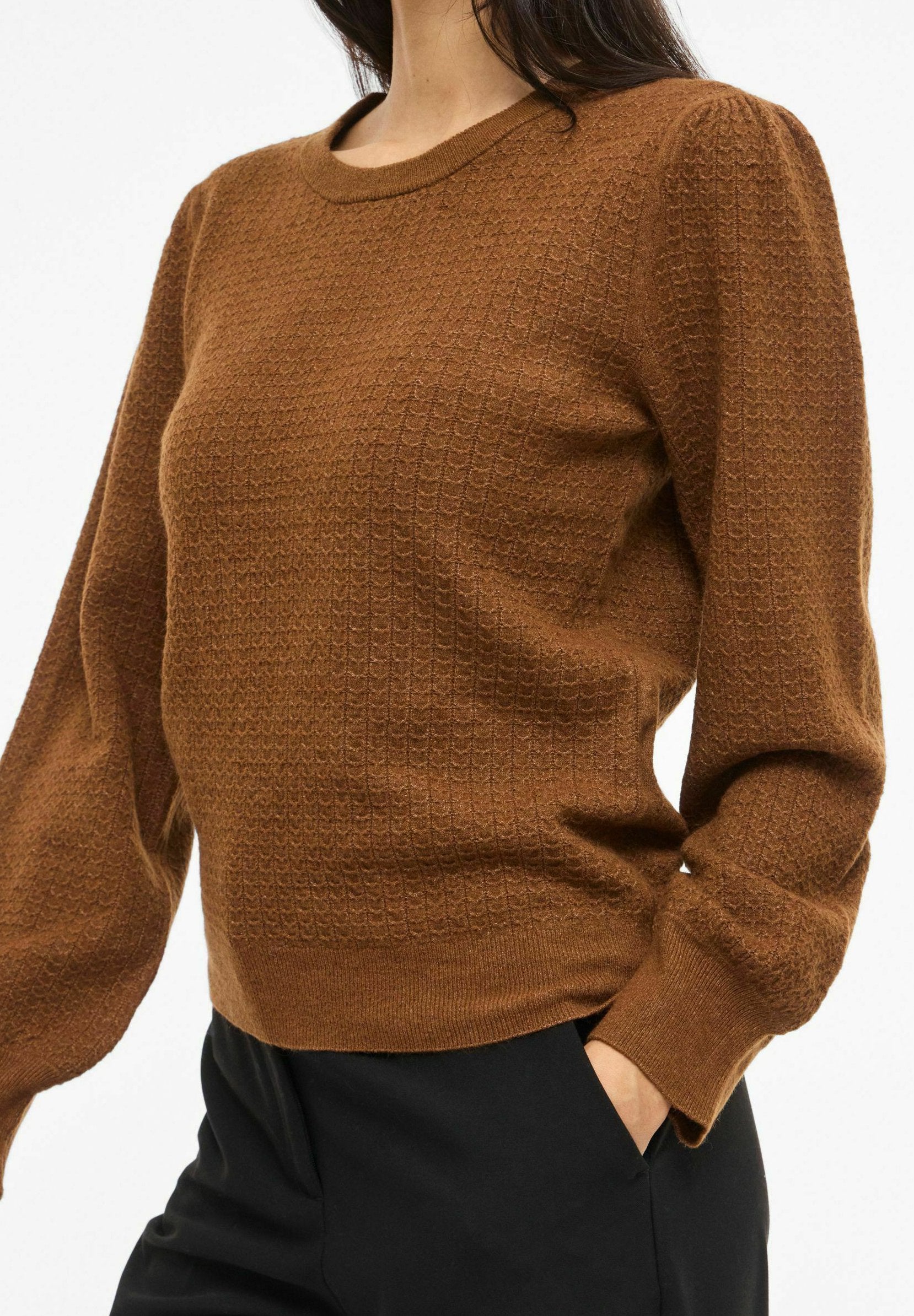 VILA Knitted VIMABLE Round neck