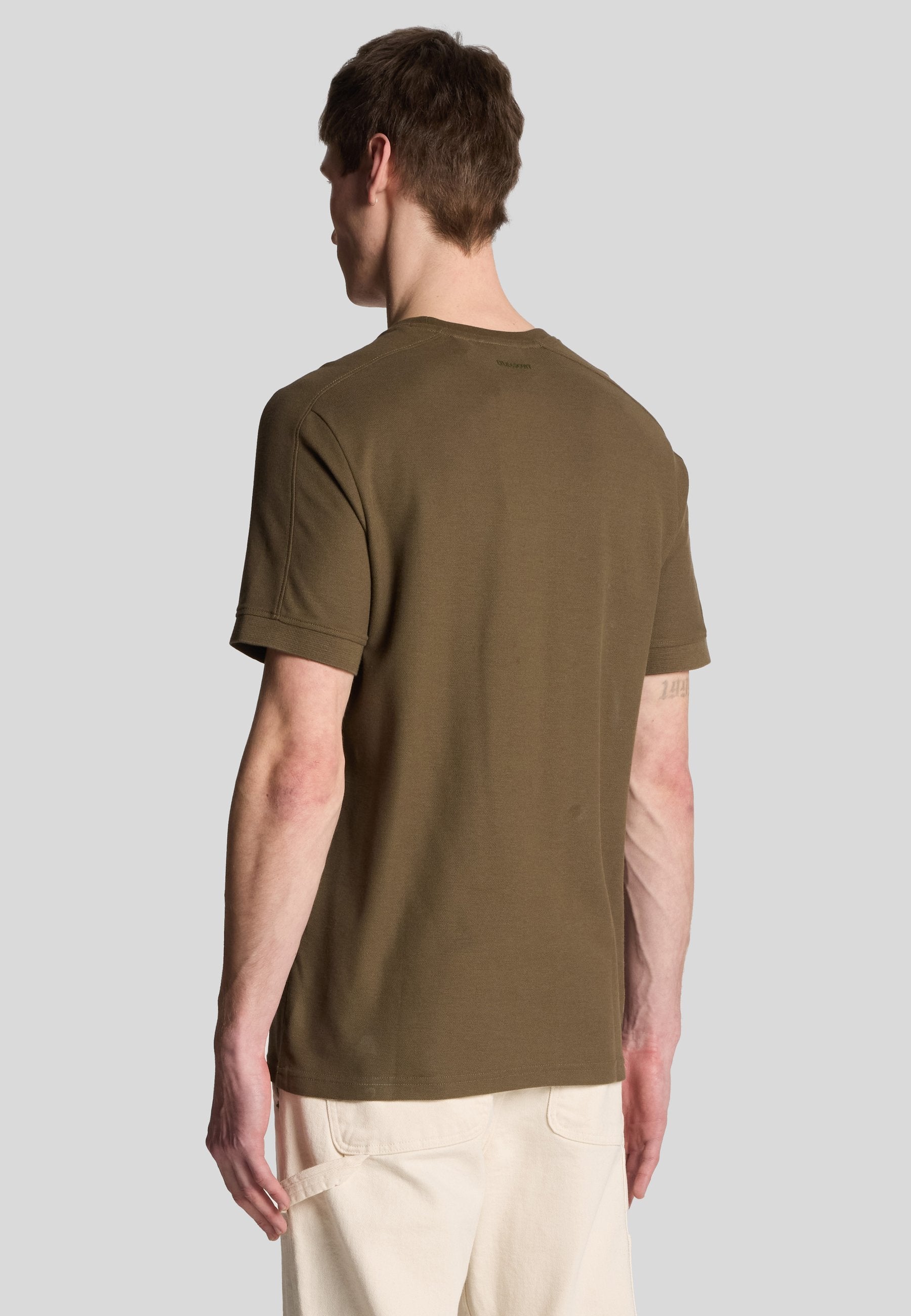 Lyle & Scott PANELLED T-SHIRT