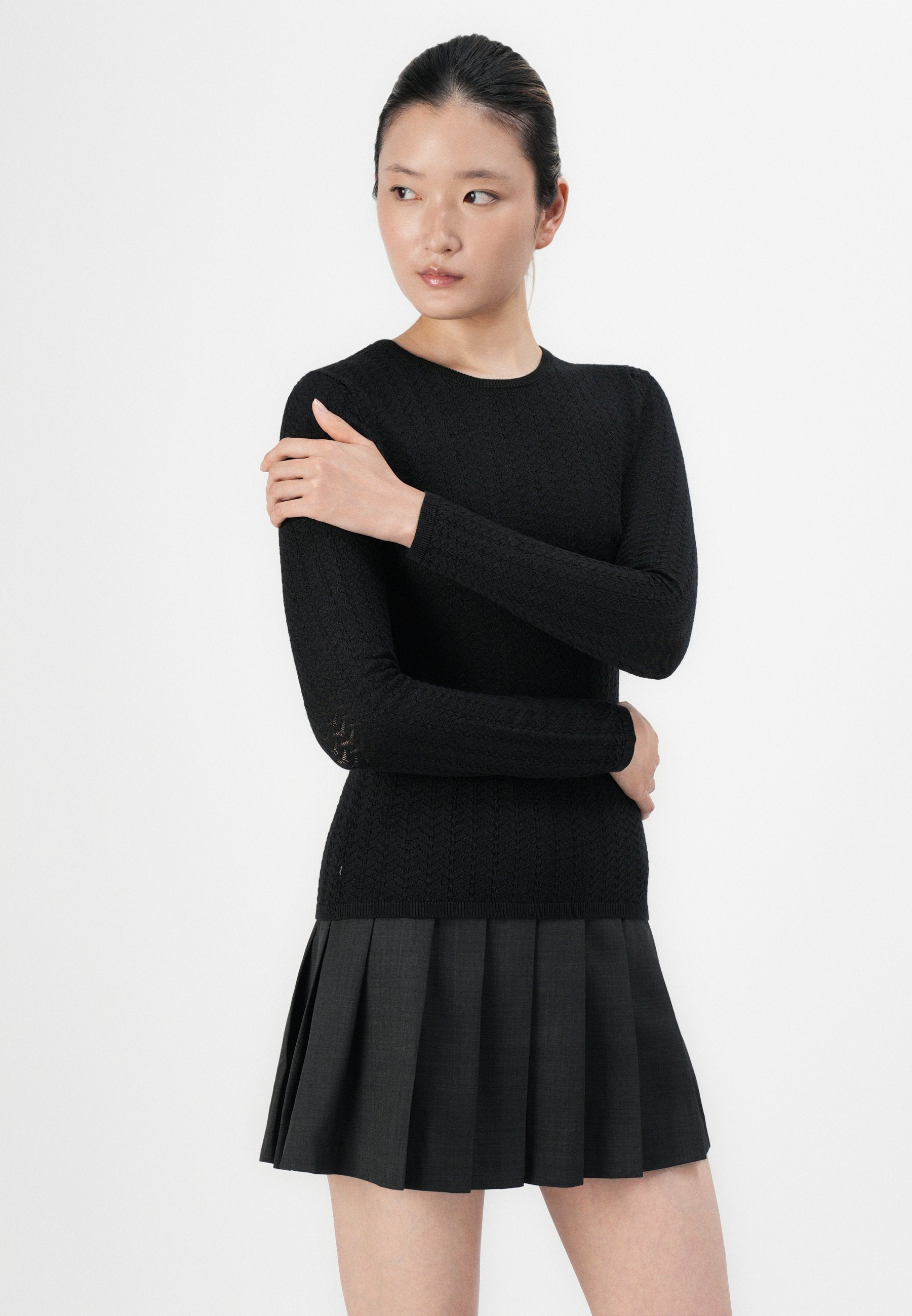 Selected SLFNAJA TIGHT O NECK
