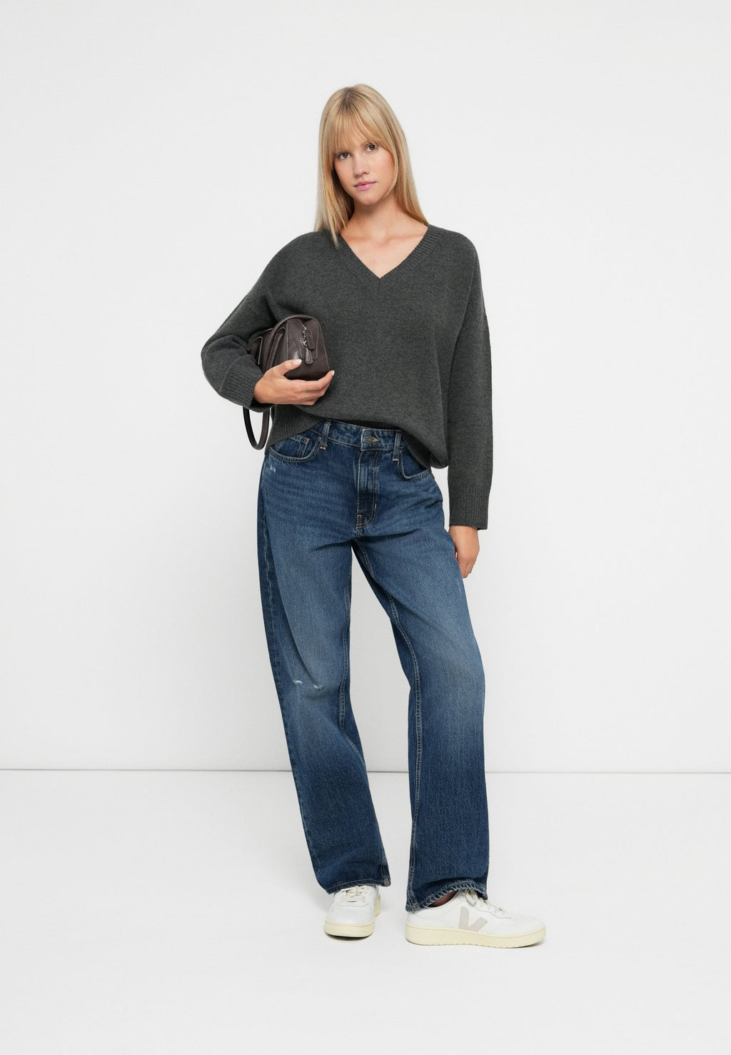 ONLY ONLMARI LOOSE V NECK