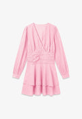 Vero Moda VMMIE POLLY LAYERED DRESS - Day dress - pink-a-boo