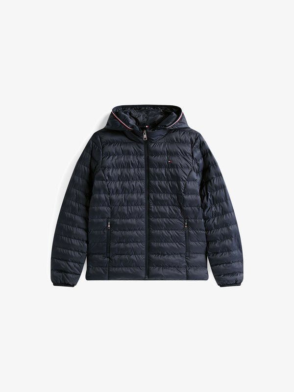 Tommy Hilfiger PADDED GLOBAL - Winter jacket - desert sky