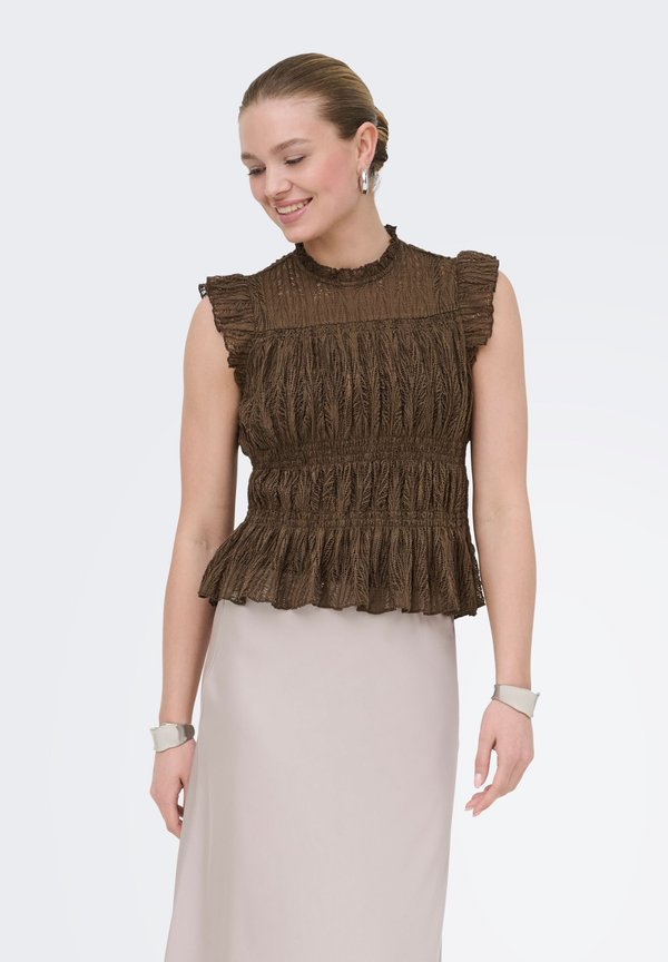 ONLY ONLSHAILA - Blouse - chocolate martini