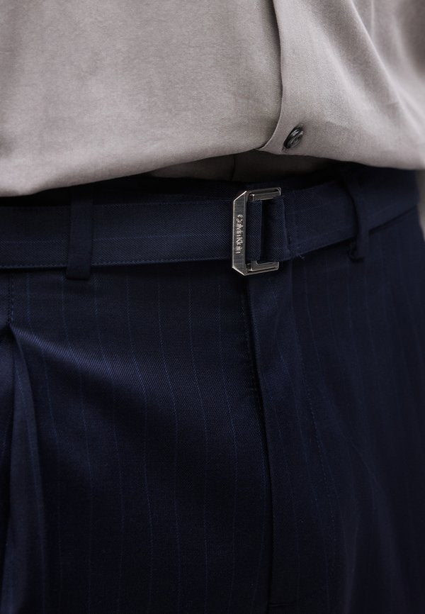 Calvin Klein STRAIGHT PINSTRIPE BELTED