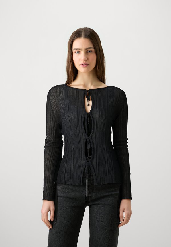 Pinko ZELIG CARDIGAN COSTINA CON FRANGE