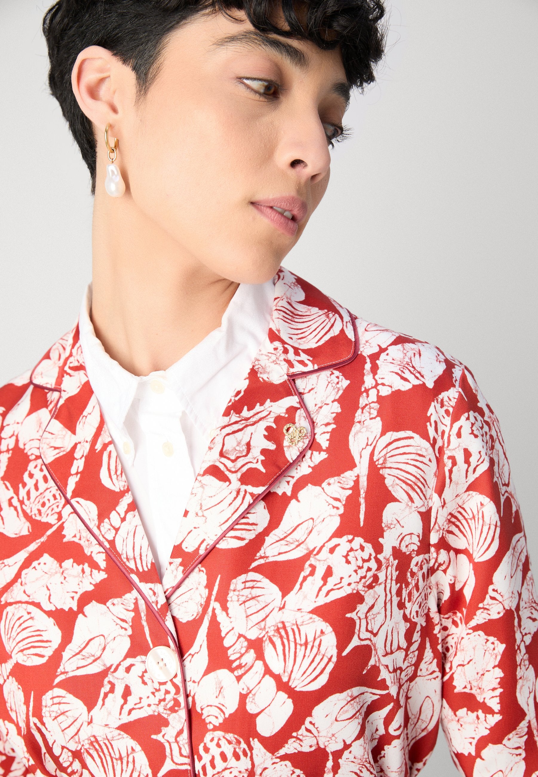 Scotch & Soda SHELL BATIK PRINTED