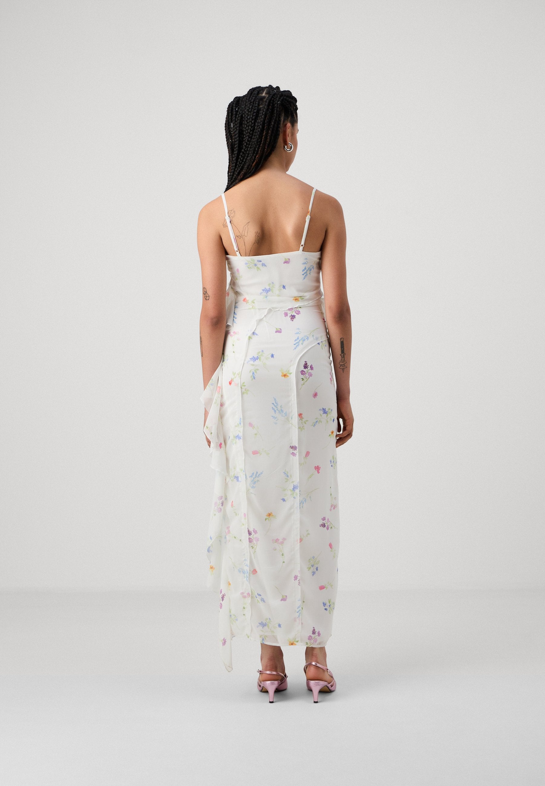 Gina Tricot FRILL MAXI DRESS