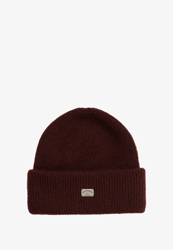 Superdry & Co Beanie - port red