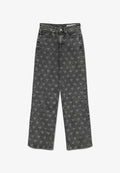 Vero Moda Wide-fit VMTESSA High rise Wide Leg Fit - Wide Leg - medium grey denim