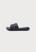 Nike Performance VICTORI ONE SLIDE FC BARCELONA UNISEX - Pool slides - black/imperial purple/midwest gold-coloured