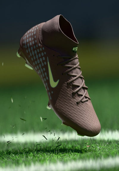 Nike Performance ZM 10 ACADEMY FGMG - Football boots artificial grass - plum eclipse/metallic silver-coloured