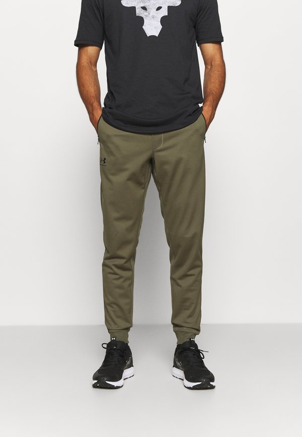 Under Armour Sportstyle - Tracksuit bottoms - khaki