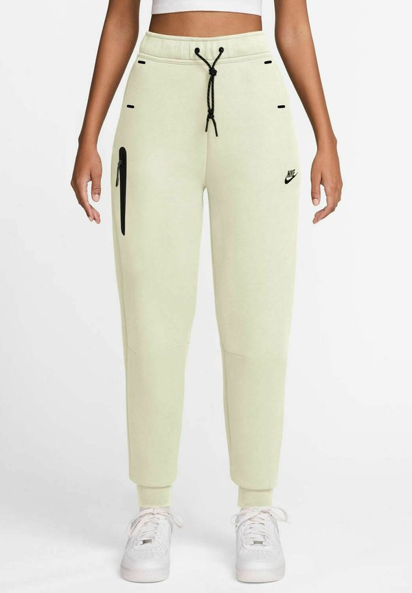 Nike Sportswear W TCH MR JGGER 2 - Tracksuit bottoms - ecru