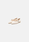 Stuart Weitzman CRYSTAL FLEUR MARY JANE FLAT