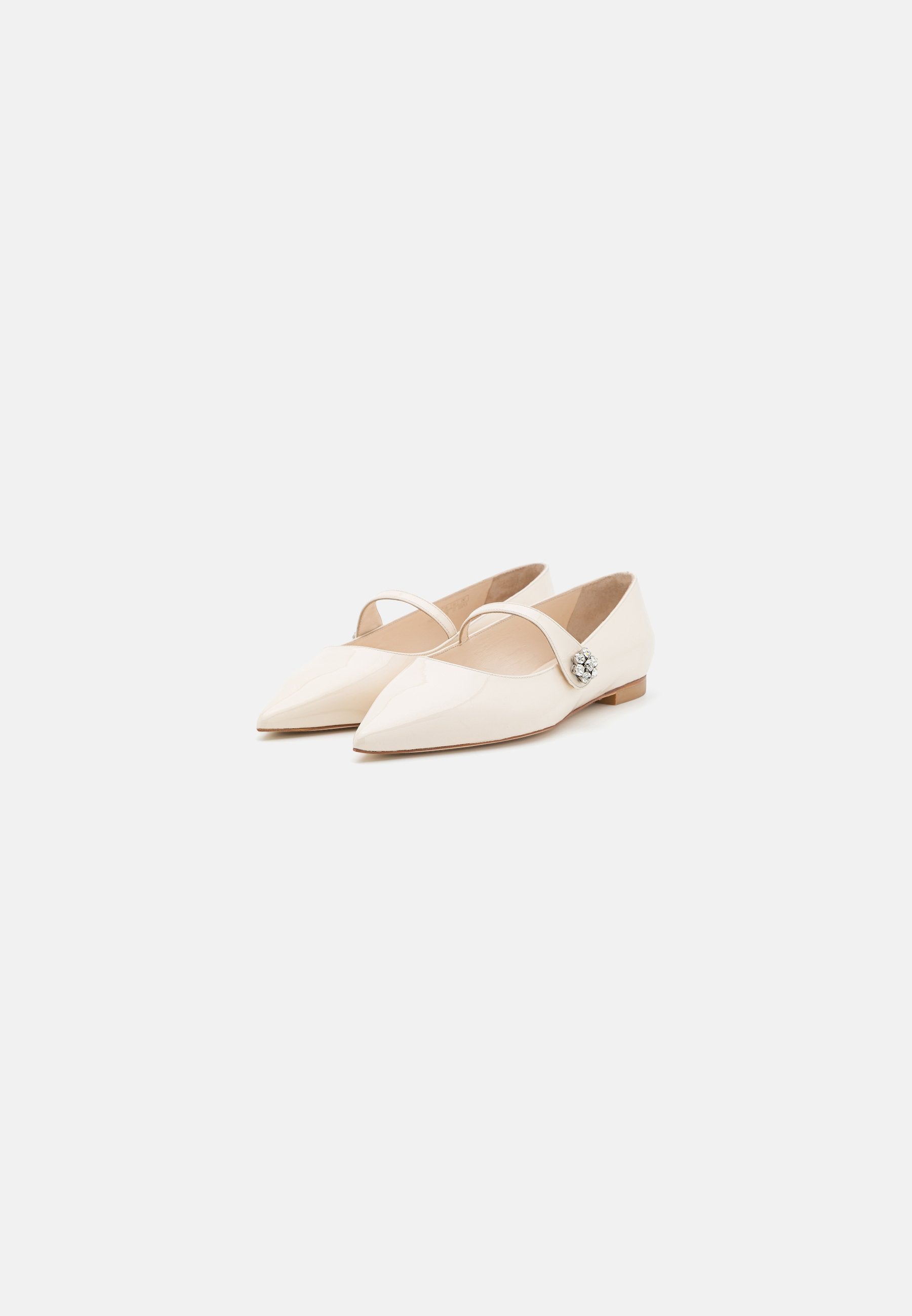 Stuart Weitzman CRYSTAL FLEUR MARY JANE FLAT