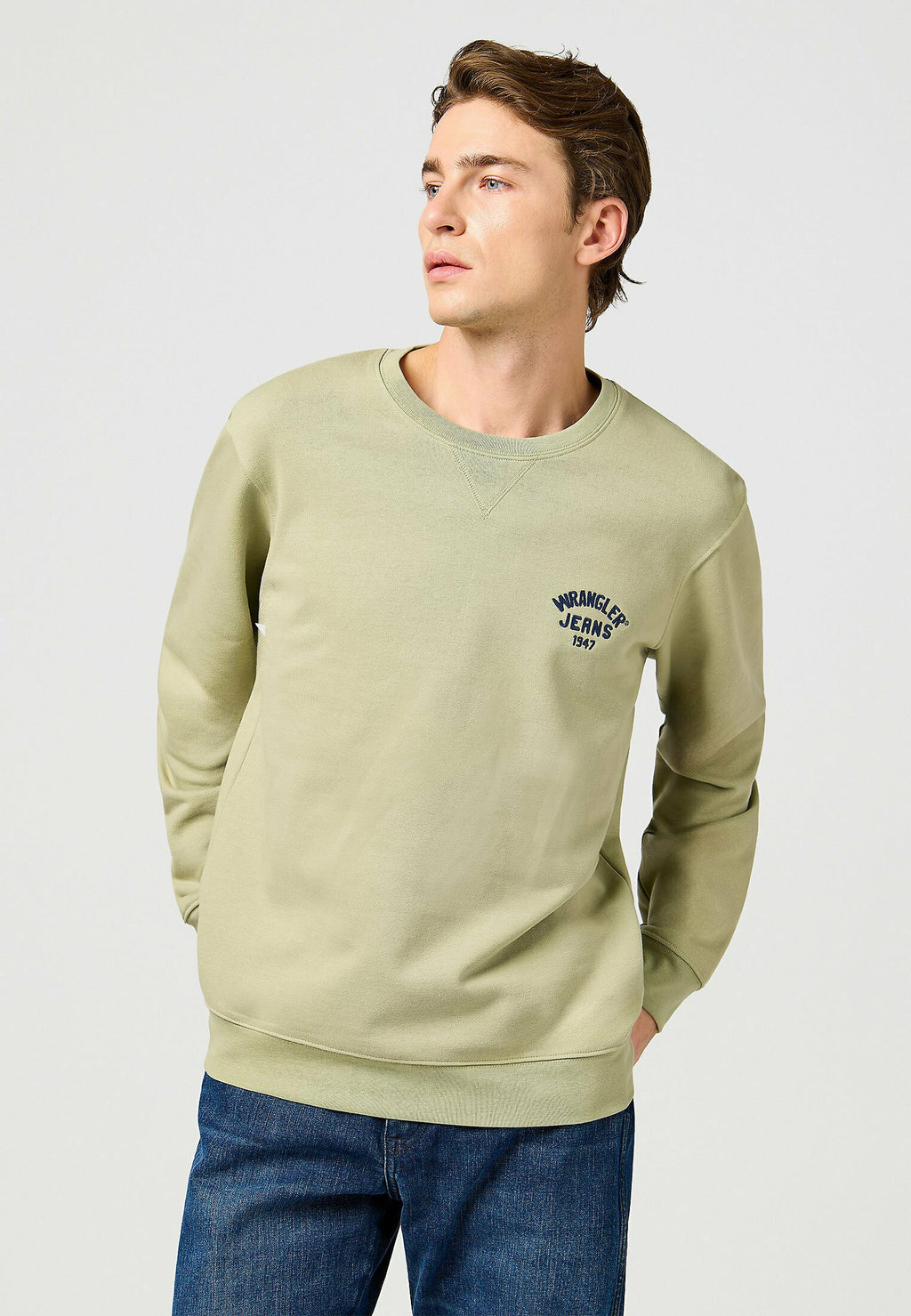 Wrangler SMALL LOGO CREW