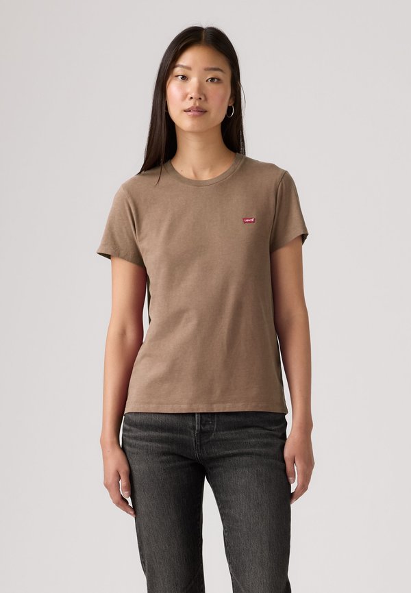 Levi's® PERFECT TEE - Basic T-shirt - taupe gray heather