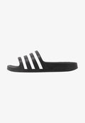 adidas Sportswear ADILETTE AQUA - Pool slides - core black/footwear white