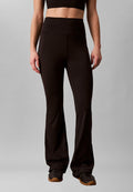 Calvin Klein Performance QUICK-DRY HIGH-RISE FLARED GYM - Leggings - black