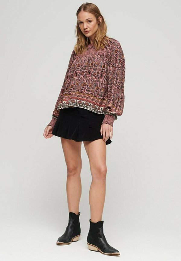 Superdry & Co PRINTED SMOCKED