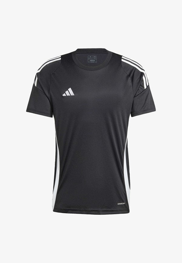 adidas Performance TIRO24 JERSEY - Sports T-shirt - black   white