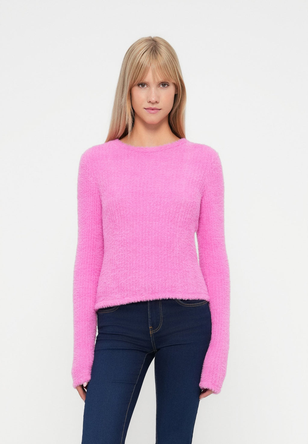 ONLY ONLVIOLA ROUND NECK TOP