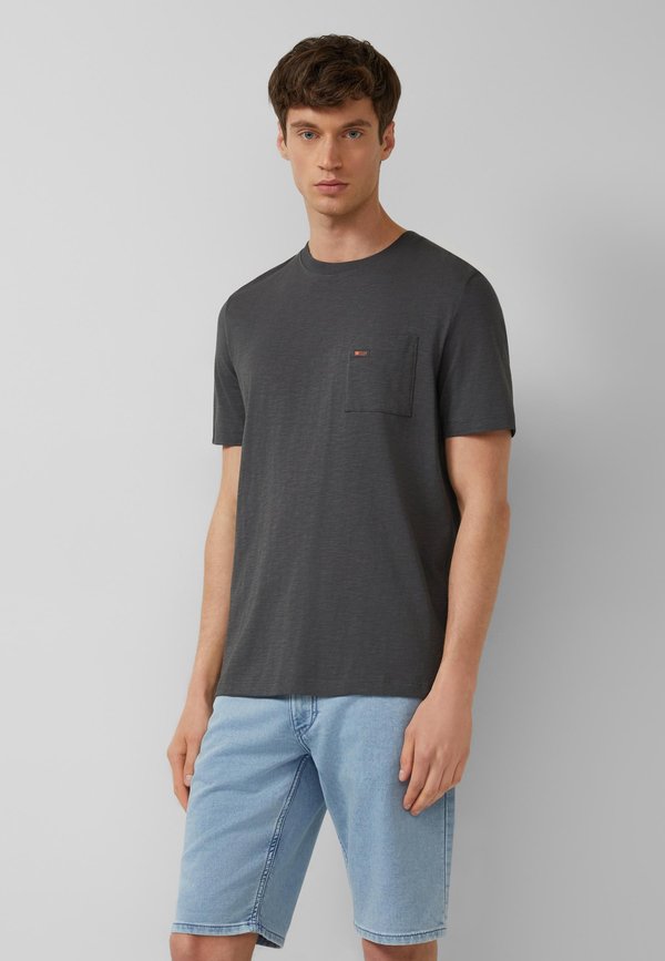 s.Oliver T-SHIRT - Basic T-shirt - schiefergrau