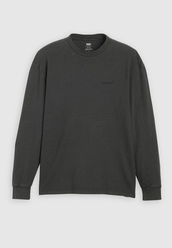 Levi's® LS AUTHENTIC TEE - Long sleeved top - mineral black