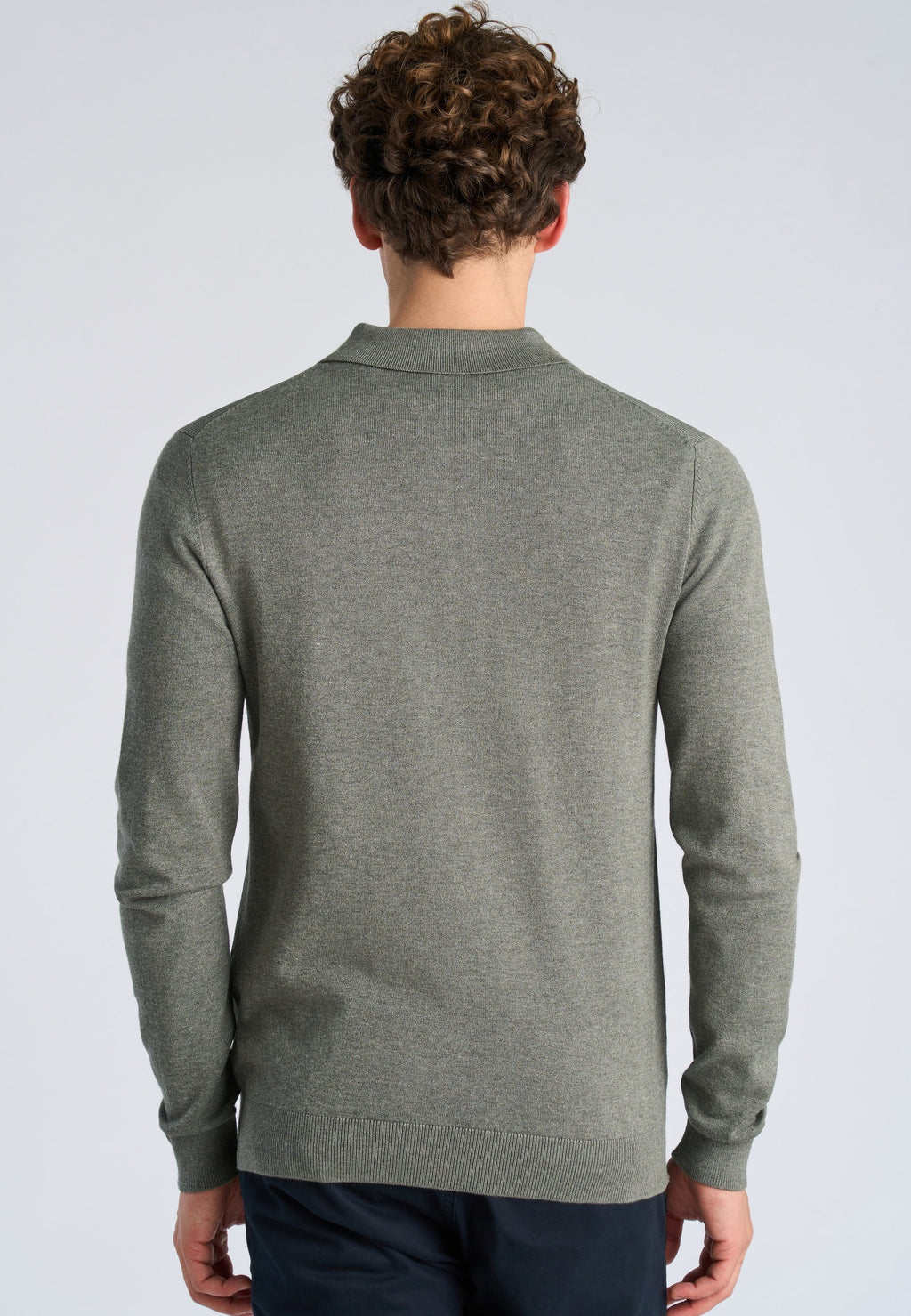 ECOVERO L/S ZIP POLO Media 4