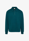 s.Oliver MIT LOGO-PATCH - Polo shirt - petrol