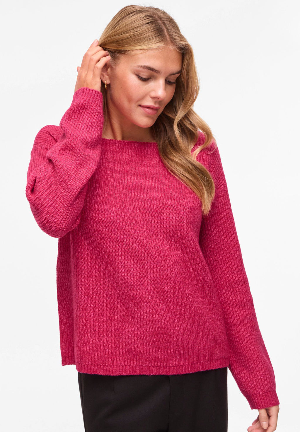 VILA Knitted VIVERIETY Boatneck
