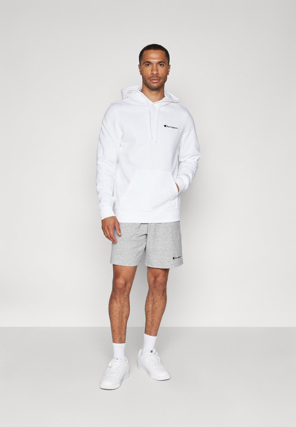 Champion ICONS HOODIE SMALL LOGO