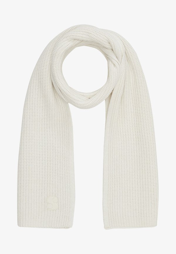 s.Oliver EN MAILLE DE MÉLANGÉE - Scarf - off white