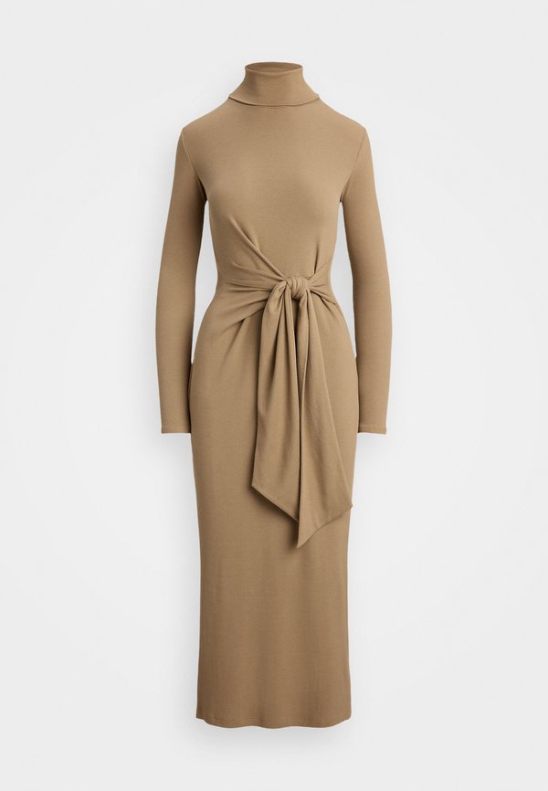 Lauren Ralph Lauren TIE-FRONT TURTLENECK DRESS