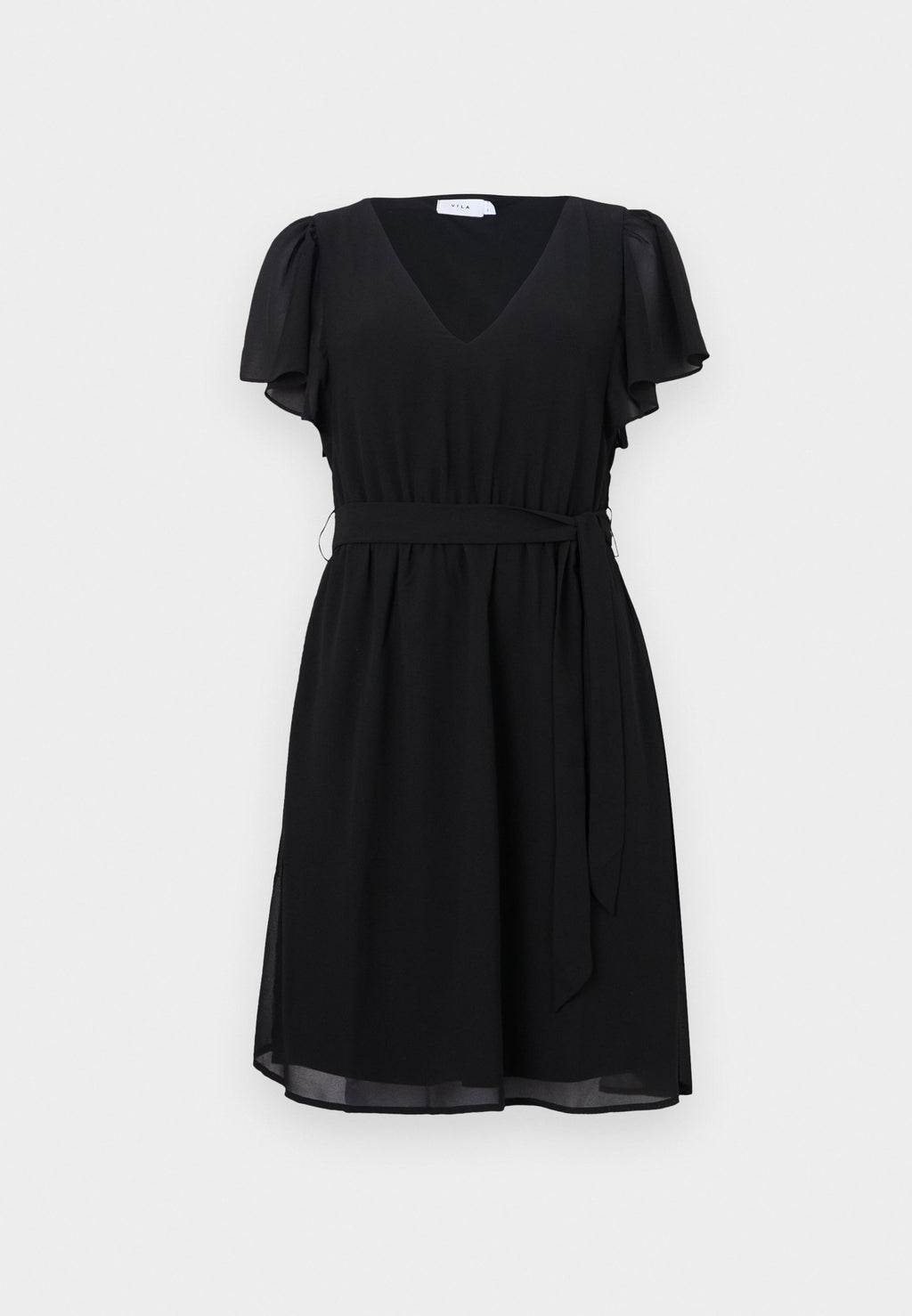 VILA VIMICADA V NECK SHORT DRESS