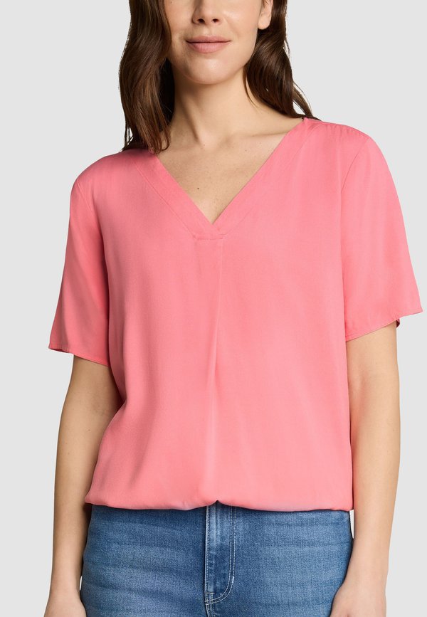 TOM TAILOR TOM TAILOR BLUSEN & SHIRTS BLUSE AUS VISKOSE - Blouse - soft fuchsia pink