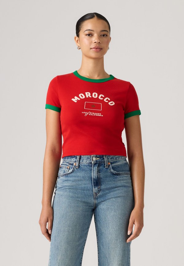 Levi's® FOOTBALL RINGER - Print T-shirt - multi-colored