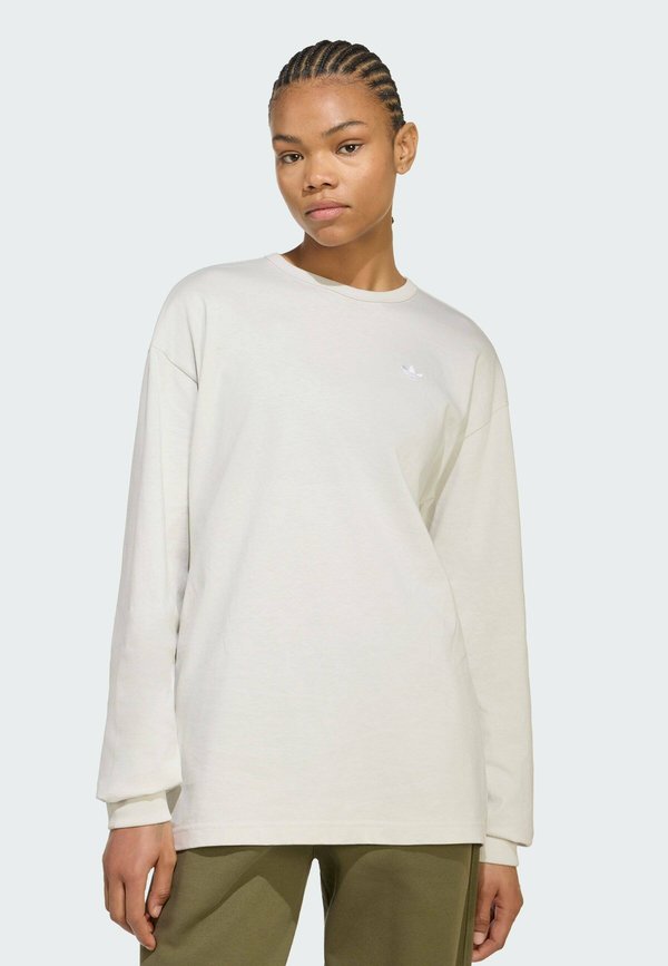 adidas Originals ADIDAS ORIGINALS ESSENTIALS OVERSIZE LONGSLEEVE T-SHIRT - Long sleeved top - orbit grey
