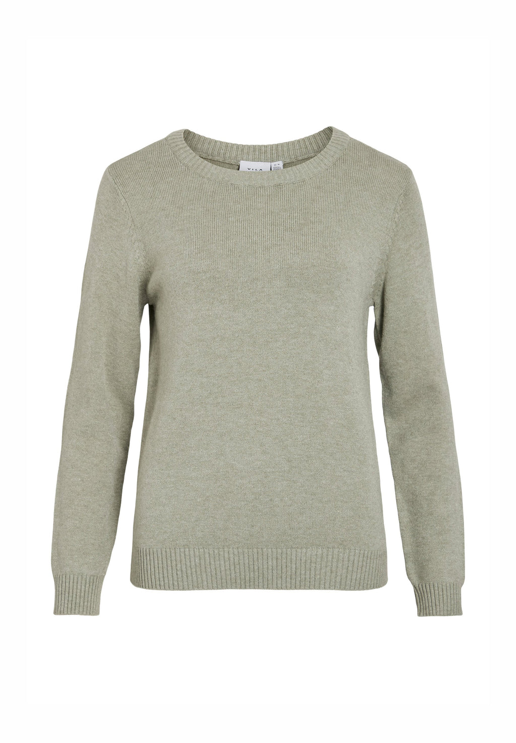 VILA VIRIL O-NECK L/S KNIT TOP - NOOS