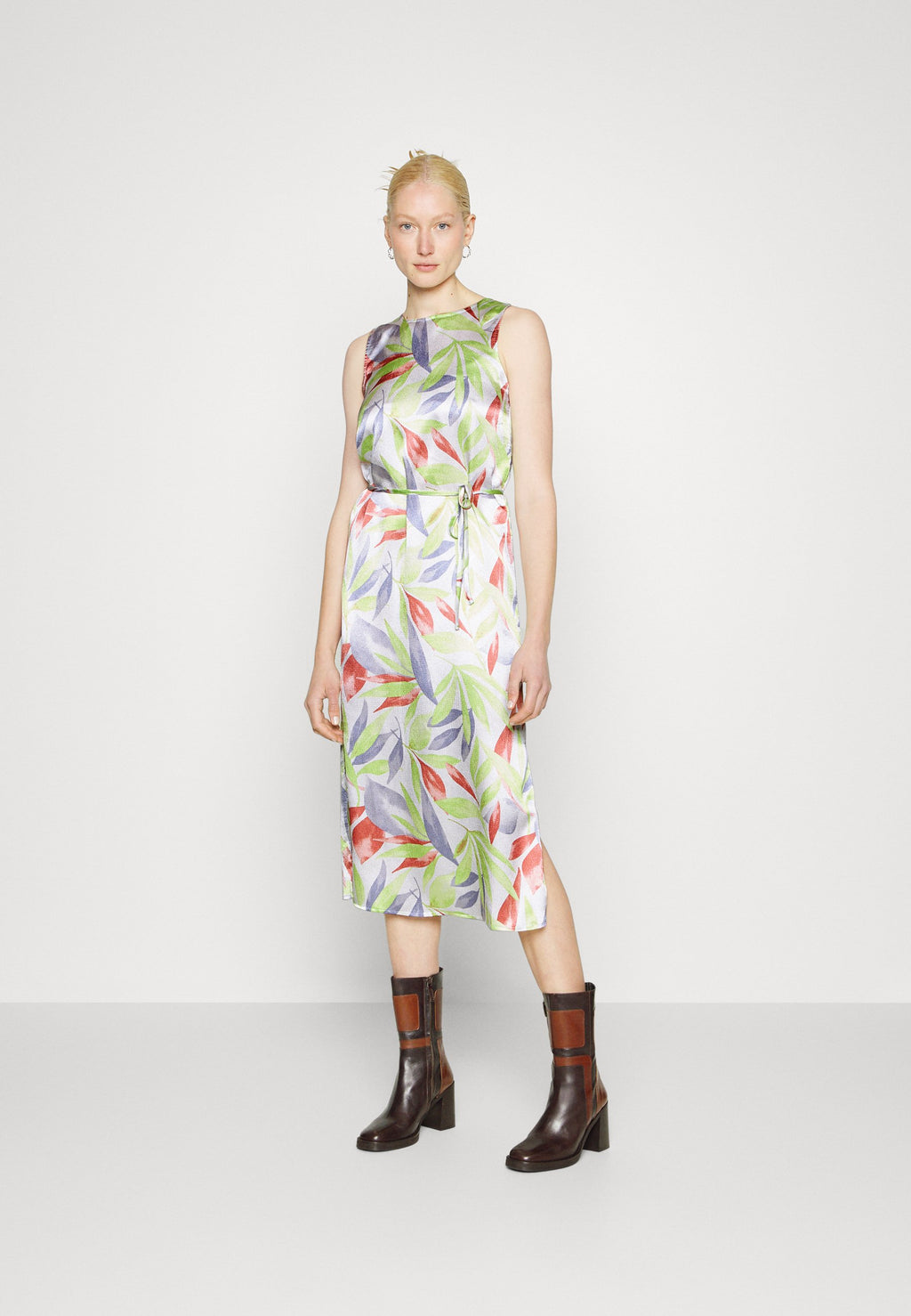 VILA Tall VIPAPER MIDI DRESS