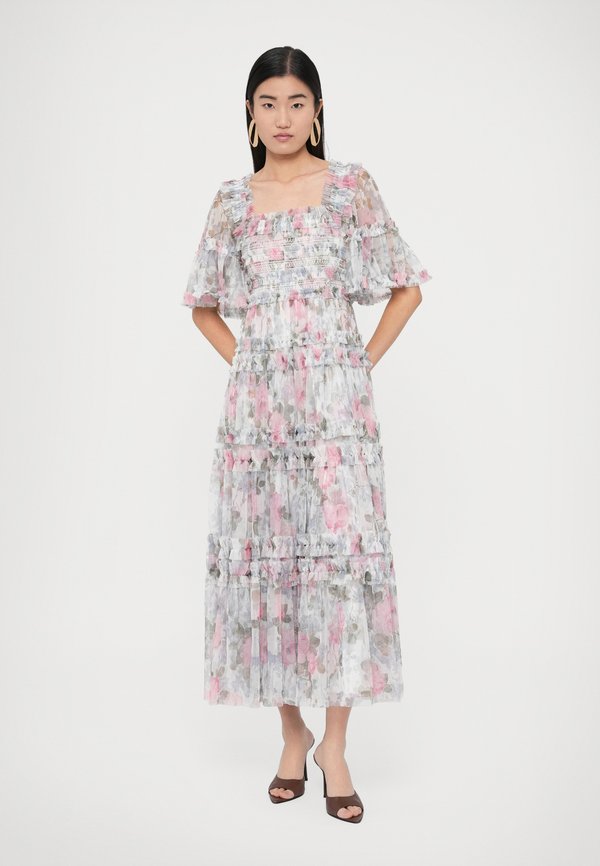 Needle & Thread CAMILLE S GARDEN PEACHES ANKLE GOWN