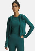 Under Armour HALO JACQUARD KNIT - Cardigan - rack green