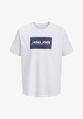 Jack & Jones T- - Print T-shirt - bright white