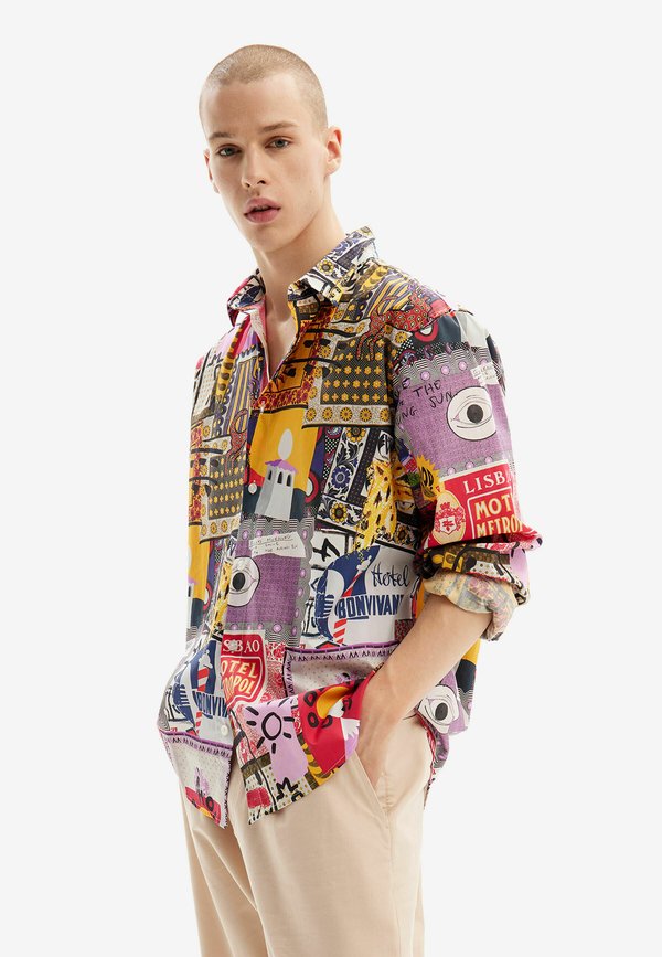 Desigual PATCHWORK POPLIN
